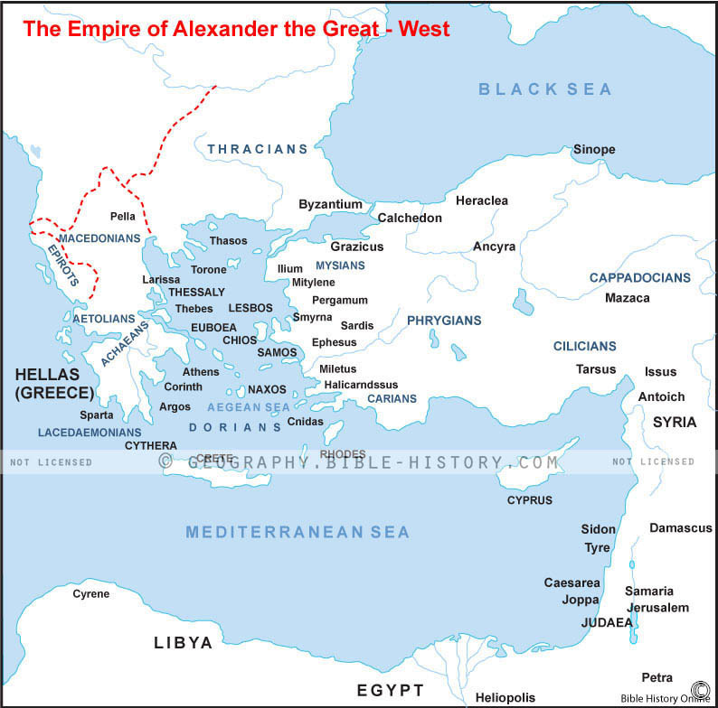 Western Portion of Alexanders Empire hero image