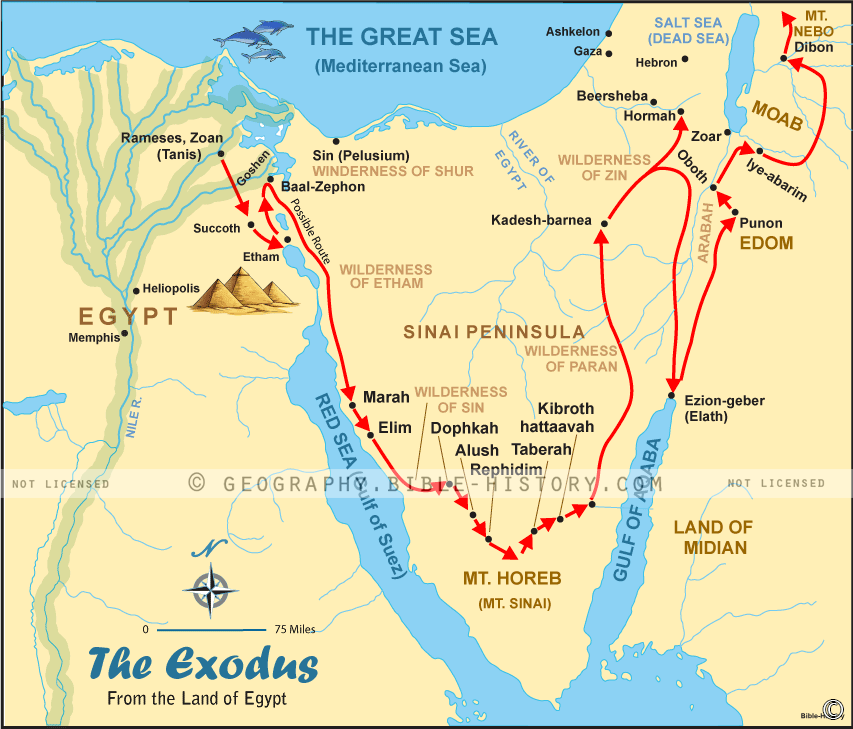 The Exodus from Egypt hero image