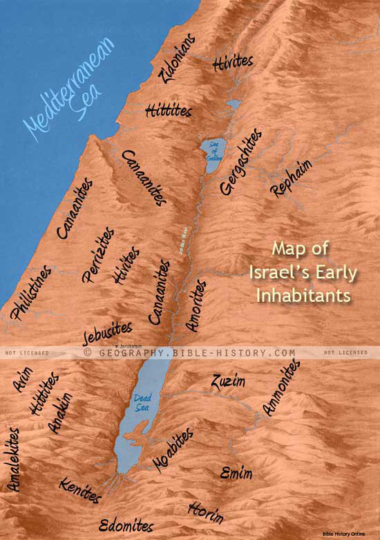 Map of the promised lands of the Jewish people, under the old testament  (Genesis 15) : r/imaginarymaps