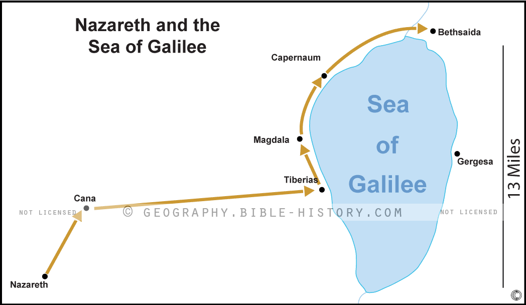 Mark Nazareth Sea of Galilee hero image