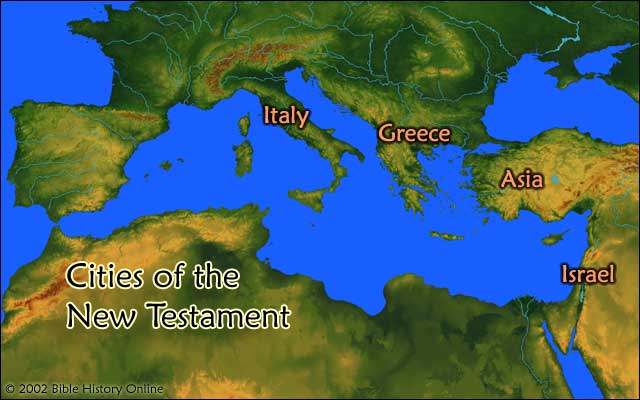World Map In Bible Times Map Of The New Testament World - Bible History World Map In Bible Times Map Of The New Testament World - Bible History