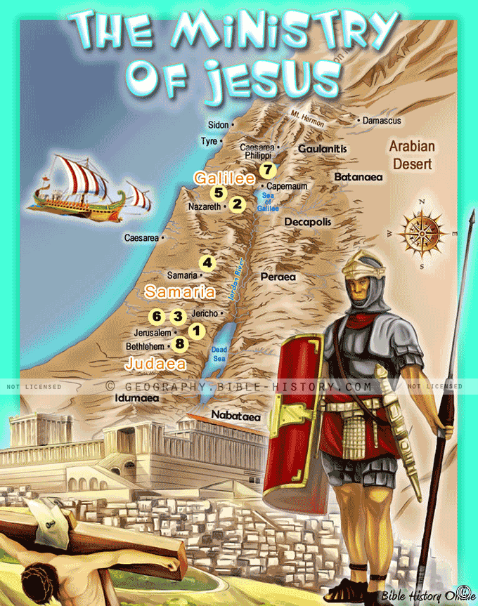 The Ministry of Jesus hero image