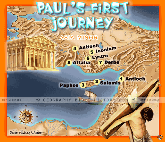 Paul's First Journey hero image