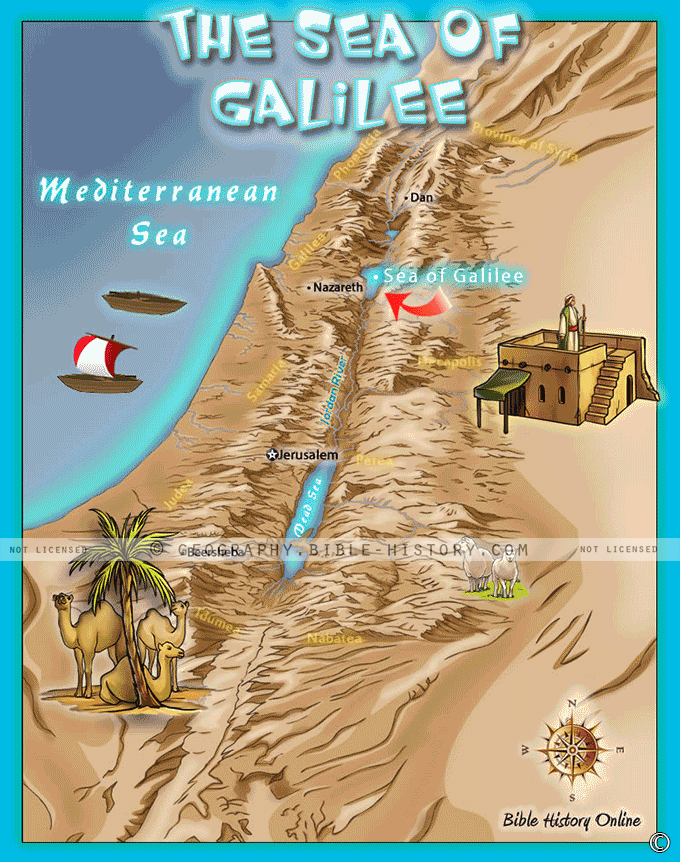 The Sea of  Galilee hero image