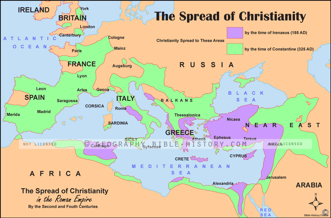 The Spread of Christianity hero image