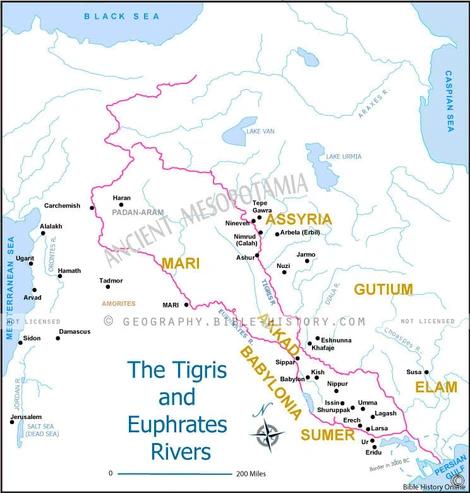 The Tigris and Euphrates Rivers hero image